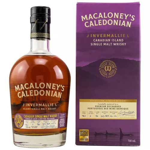 Whisky Macaloney Inver Wine 46% 0.7l